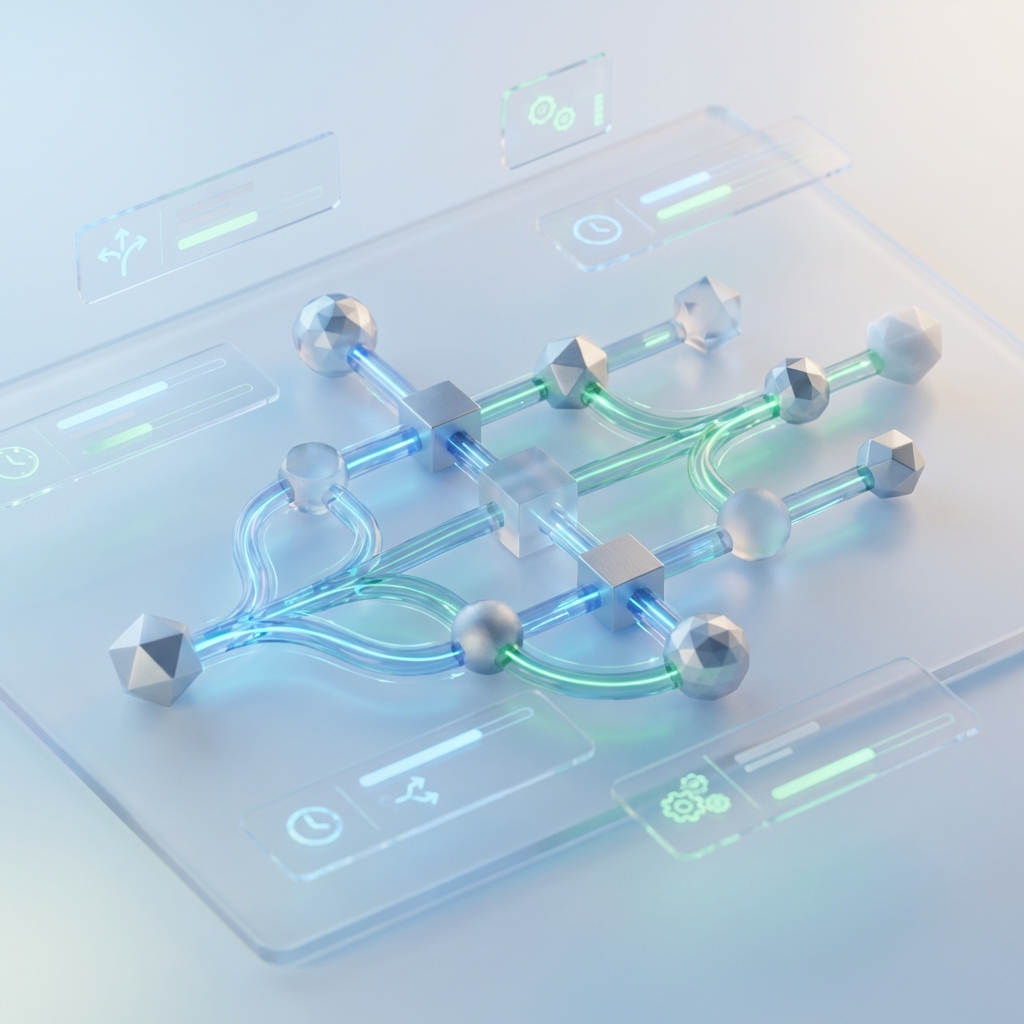 FlowDeck automation workflow illustration
